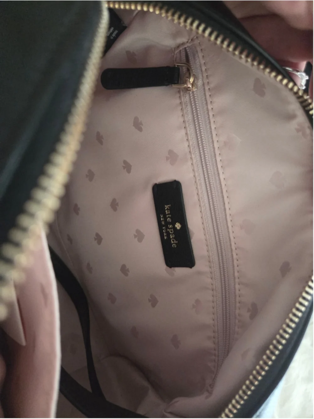 Kate Spade x Disney Minnie Mouse Satchel One Size Pale Pink & Black